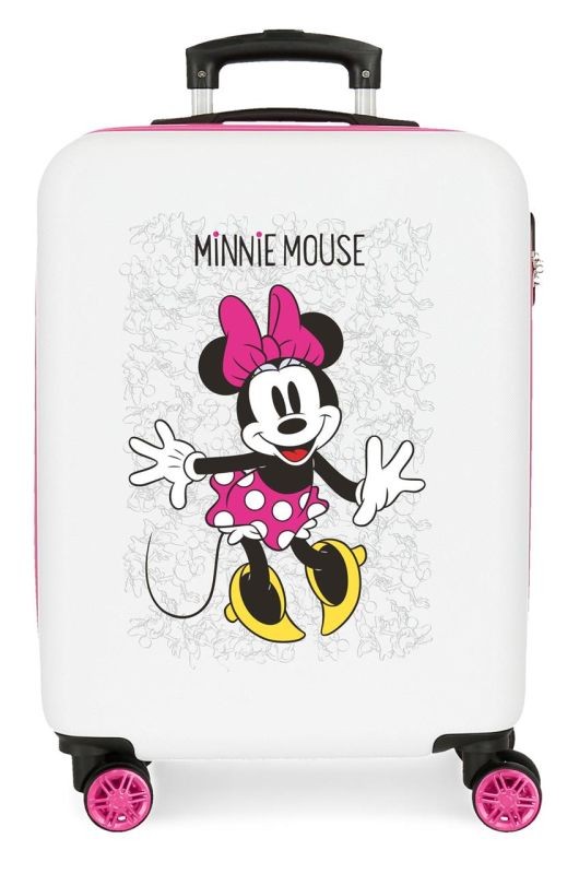 Cestovní kufr ABS Minnie Enjoy the Day 55 cm